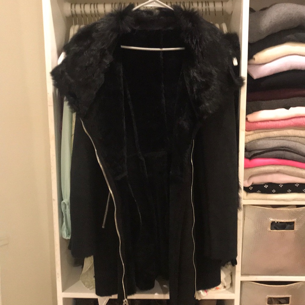 Blue Duck Real Shearling Jacket - Picture 3 of 11